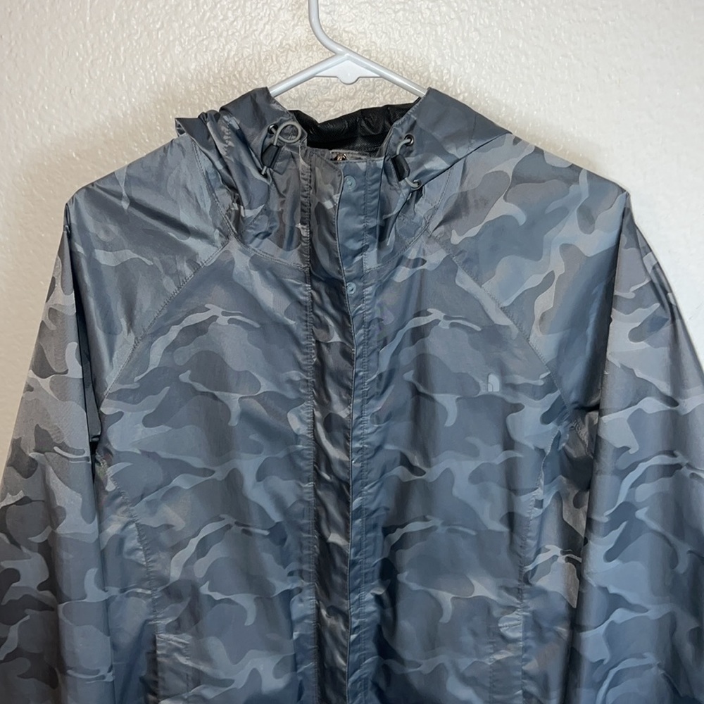 Camo North Face Windbreaker
